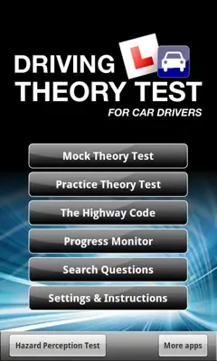 TheoryTestFree android App screenshot 1