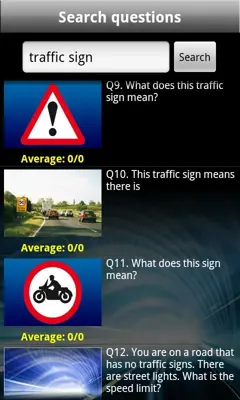 TheoryTestFree android App screenshot 2